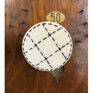Kayba Ceramic Cupboard Knob - Patchwork - Set/5  - Discontinued 